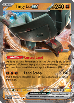 Ting-Lu EX Double Rare - PAL 127 - Pok&eacute;mon kaart (Scarlet &amp; Violet - Paldea Evolved)