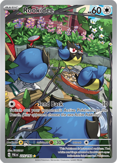 Rookidee Illustration Rare - PAL 225 - Pok&eacute;mon kaart (Scarlet &amp; Violet - Paldea Evolved)