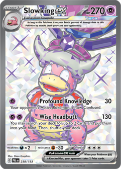 Slowking EX Ultra Rare - PAL 238 - Pok&eacute;mon kaart (Scarlet &amp; Violet - Paldea Evolved)