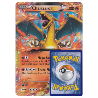 Charizard EX Oversized (Promo) - XY17 // POK&Eacute;MON KAART