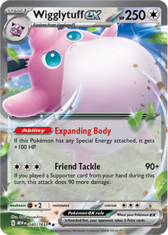 Wigglytuff EX Double Rare - MEW 040 - Pok&eacute;mon kaart (Scarlet &amp; Violet - 151)