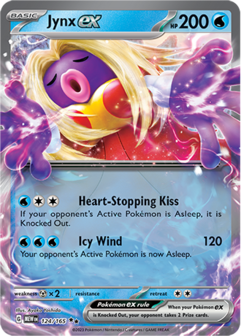 Jynx EX Double Rare - MEW 124 - Pok&eacute;mon kaart (Scarlet &amp; Violet - 151)