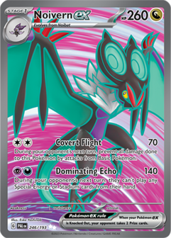 Noivern EX Ultra Rare - PAL 246 - Pok&eacute;mon kaart (Scarlet &amp; Violet - Paldea Evolved)