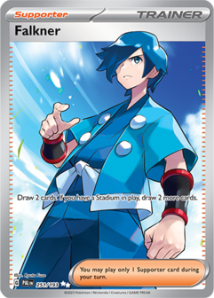 Falkner Ultra Rare - PAL 251 - Pok&eacute;mon kaart (Scarlet &amp; Violet - Paldea Evolved)