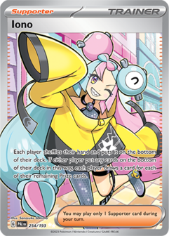 Iono Ultra Rare - PAL 254 - Pok&eacute;mon kaart (Scarlet &amp; Violet - Paldea Evolved)