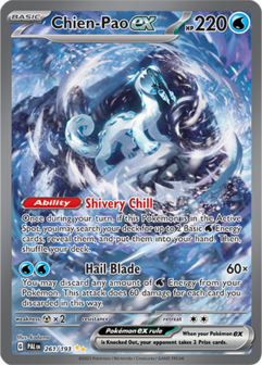 Chien-Pao EX Special Illustration Rare - PAL 261 - Pok&eacute;mon kaart (Scarlet &amp; Violet - Paldea Evolved)