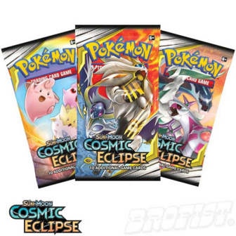 Pok&eacute;mon TCG: Sun &amp; Moon - Cosmic Eclipse Booster Pack 