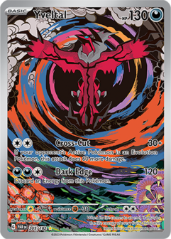 Yveltal Illustration Rare - PAR 205 - Pok&eacute;mon kaart (Scarlet &amp; Violet - Paradox Rift)