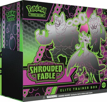 Pok&eacute;mon - Shrouded Fable - Elite Trainer Box -  Scarlet &amp; Violet