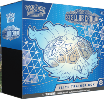 Pok&eacute;mon - Stellar Crown - Elite Trainer Box -  Scarlet &amp; Violet