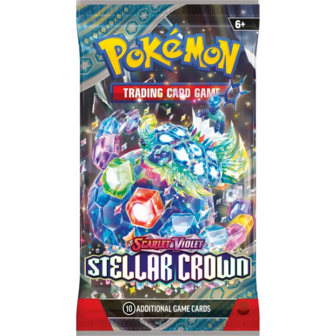 Pok&eacute;mon TCG - Stellar Crown Booster Pack