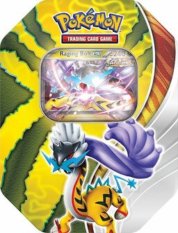 Pok&eacute;mon Trading Card - Paradox Destinies Tin - Raging Bolt EX