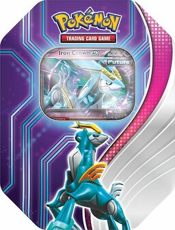 Pok&eacute;mon Trading Card - Paradox Destinies Tin - Iron Crown EX