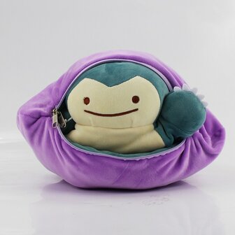 2-in-1 Snorlax en Ditto knuffel Soft 20 cm