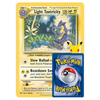 Light Toxtricity SWSH137 - Oversized Pokemon Kaart 