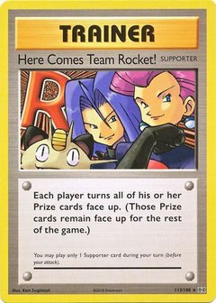 Here Comes Team Rocket! - 113/108 - Secret Rare