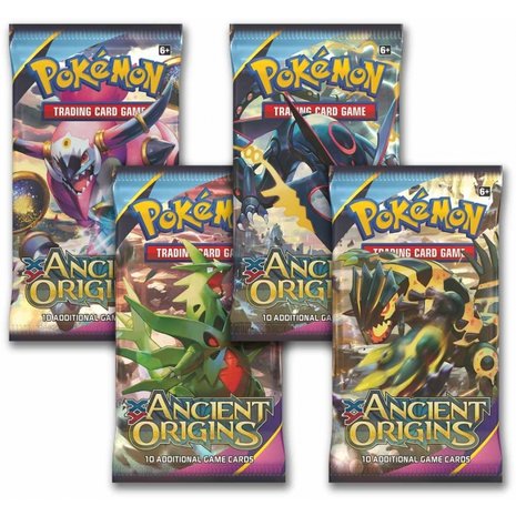 Pokémon Kaarten Ancient Origins Booster Pack (10 kaarten)