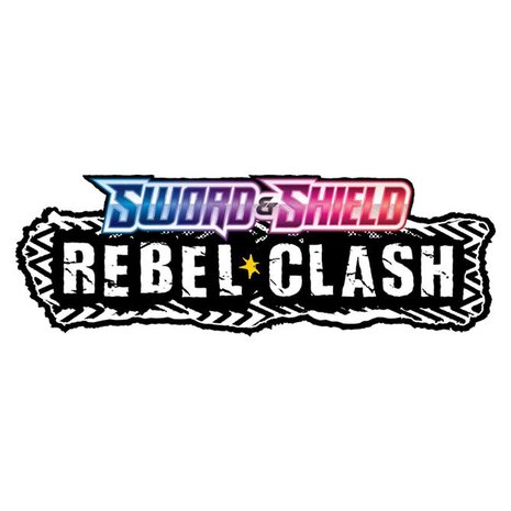 Pokémon Sword & Shield Rebel Clash - 3 Boosters met Coin & Rayquaza zeldzame en glimmende kaart