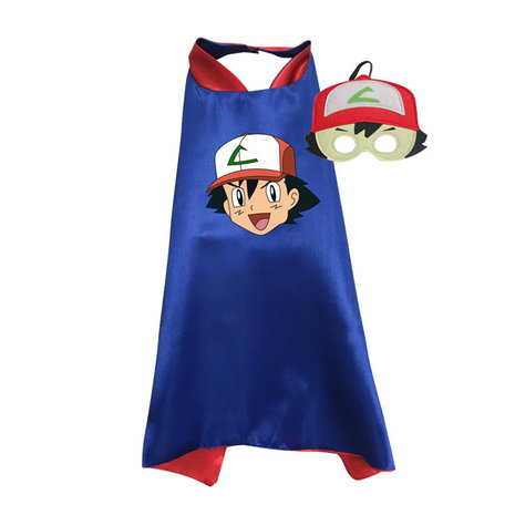 Pokémon Superhelden Outfit (Cape + Masker)