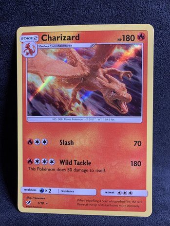 Charizard - Holo Rare - Detective Pikachu Series