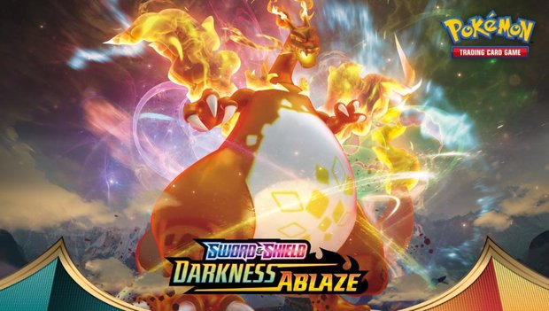Pokémon Sword & Shield Darkness Ablaze - Booster Pack (10 kaarten)