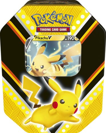 Pokémon V Powers Tin Eevee Pikachu Eternatus - Pokémon Kaarten