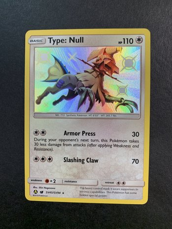 Type: Null Shiny Holo - SV45