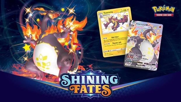 Pokémon Kaarten Shining Fates Booster Pack (10 kaarten)