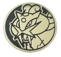 Pokemon Raikou Munt - Collectible Coin (Gold)