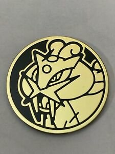 Pokemon Raikou Munt - Collectible Coin (Gold)