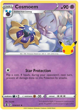 Cosmoem Holo Rare - 14/25 // Pokémon kaart (Celebrations)