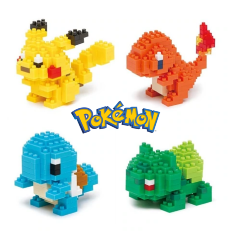 Pokémon Poliwhirl Nanoblocks