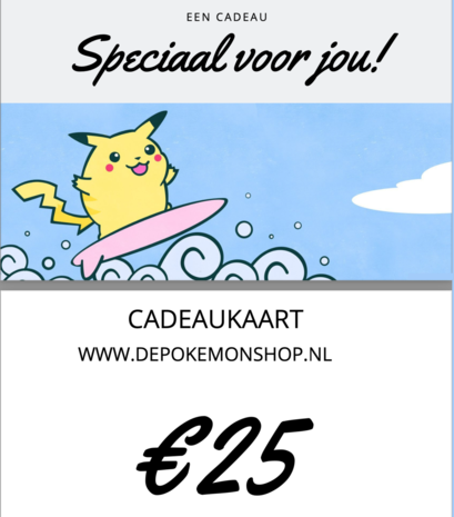 depokemonshop.nl cadeaukaart (Electronisch)