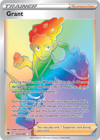 Grant - 203/189 - Hyper Rare // Pokémon kaart (Astral Radiance)