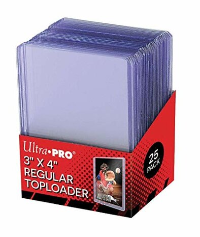 Toploaders transparent Clear 6 stuks (inclusief Pro-Fit sleeves)