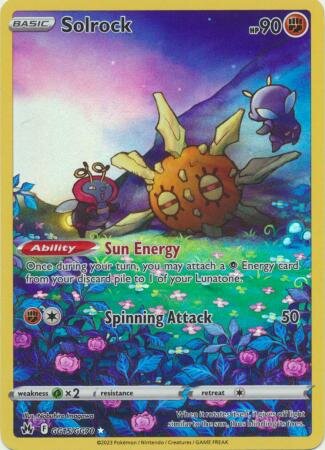 Solrock - GG15/GG70 - Holo Rare / Pokémon kaart (Crown Zenith)