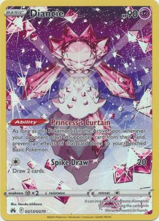 Diancie - GG13/GG70 - Holo Rare / Pokémon kaart (Crown Zenith)