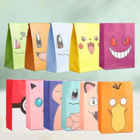 Pokémon Papieren Giftbag Multicolour