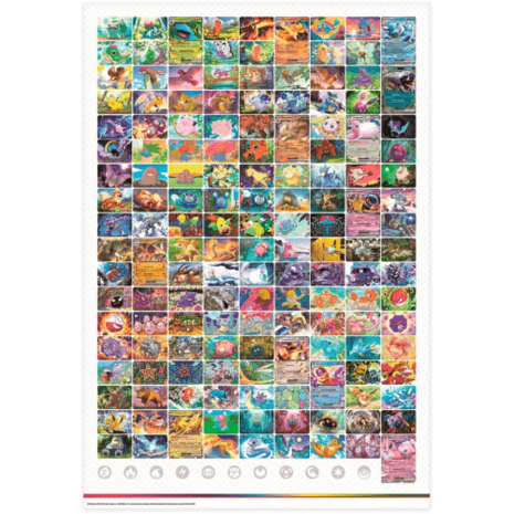 Eerste 151 Pokémon Poster