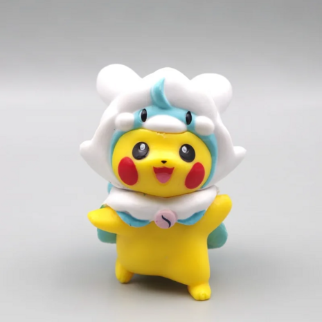 Pikachu's Cosplay Actiefiguren - Audino 6-8cm