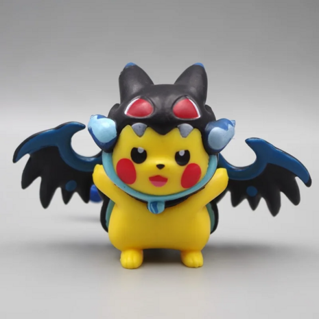 Pikachu's Cosplay Actiefiguren - Pachirisu 6-8cm