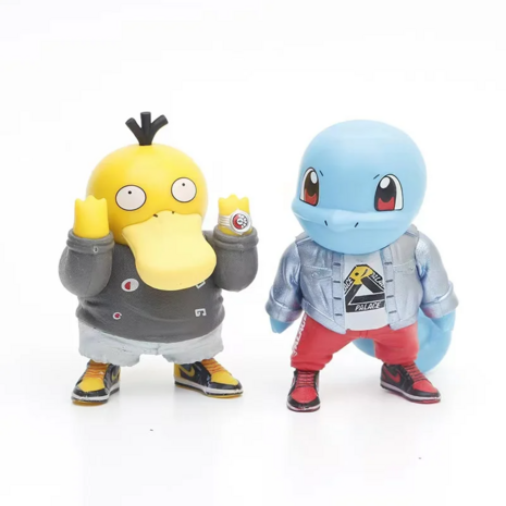 Pokémon - Streetwear Actiefiguren - Psyduck 8-10cm