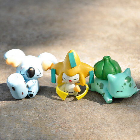 Pokémon - Sleepy Actiefiguren - Komala 6cm