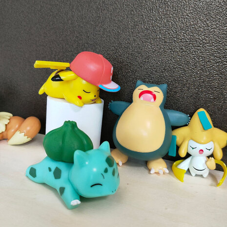 Pokémon - Sleepy Actiefiguren - Komala 6cm