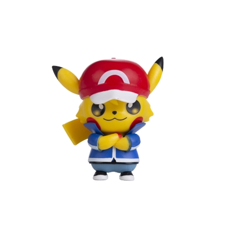 Pikachu Emoji Actiefiguren - Ghostly Pikachu (Charizard Cosplay) - 10cm