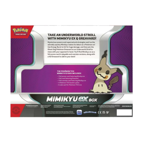Pokémon - Mimikyu EX Box