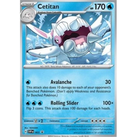 Pokémon – Paradox Rift – 3 Pack Blister Cetitan
