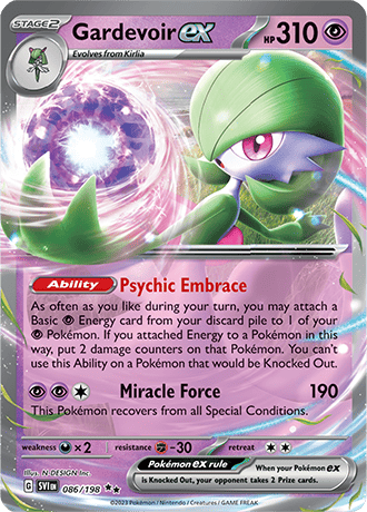 Gardevoir EX - SVI 086 - Pokémon kaart (Scarlet & Violet)