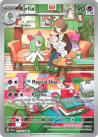 Kirlia Illustration Rare - SVI 212 - Pokémon kaart (Scarlet & Violet)