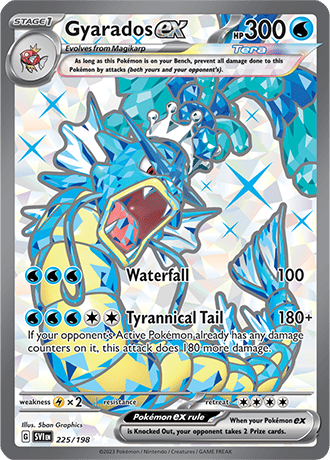 Gyarados EX Ultra Rare - SVI 225 - Pokémon kaart (Scarlet & Violet)